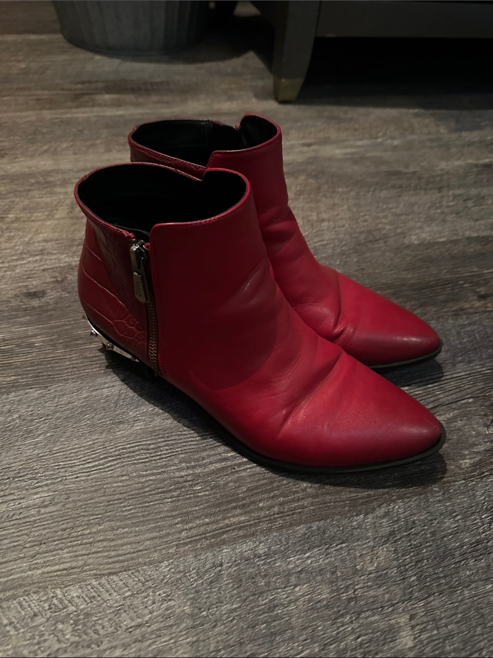 Circus Sam Edelman red booties